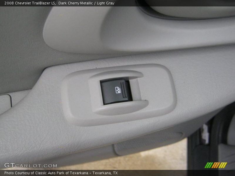Dark Cherry Metallic / Light Gray 2008 Chevrolet TrailBlazer LS