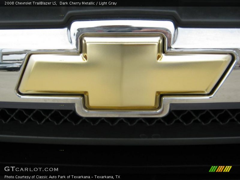 Dark Cherry Metallic / Light Gray 2008 Chevrolet TrailBlazer LS