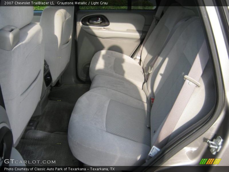 Graystone Metallic / Light Gray 2007 Chevrolet TrailBlazer LS