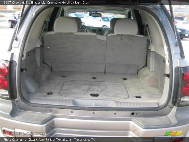 Graystone Metallic / Light Gray 2007 Chevrolet TrailBlazer LS