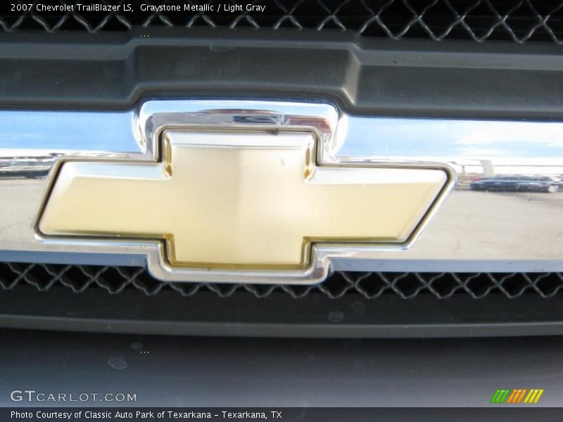 Graystone Metallic / Light Gray 2007 Chevrolet TrailBlazer LS