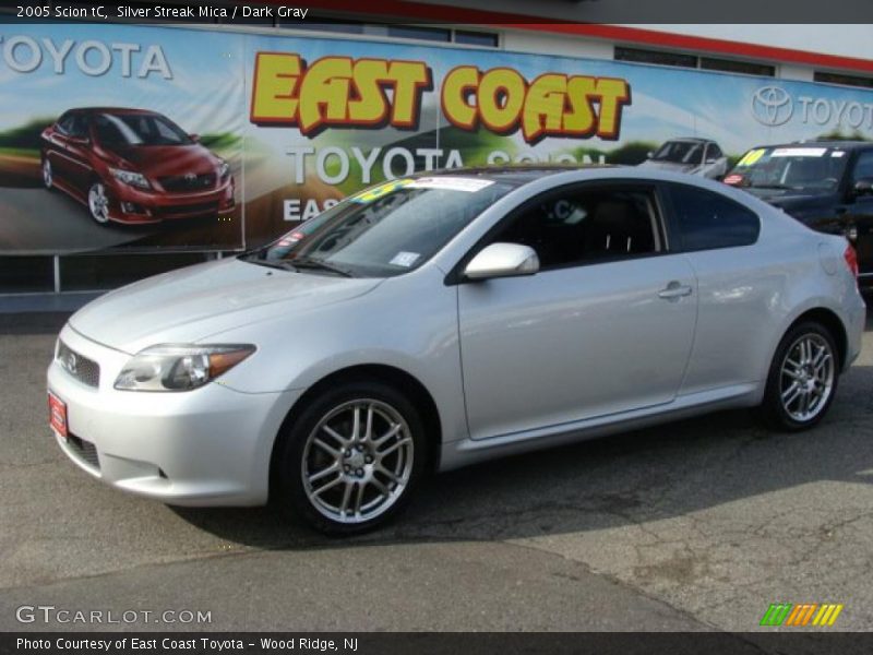 Silver Streak Mica / Dark Gray 2005 Scion tC