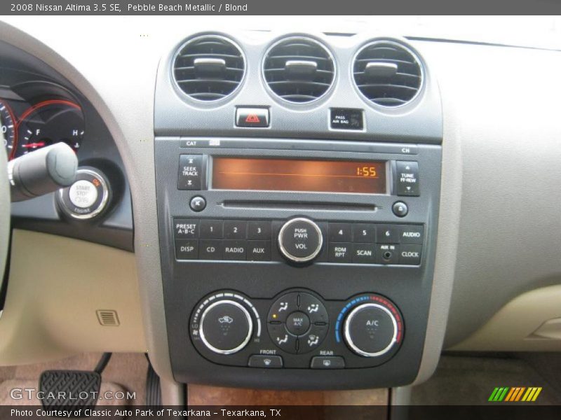 Pebble Beach Metallic / Blond 2008 Nissan Altima 3.5 SE