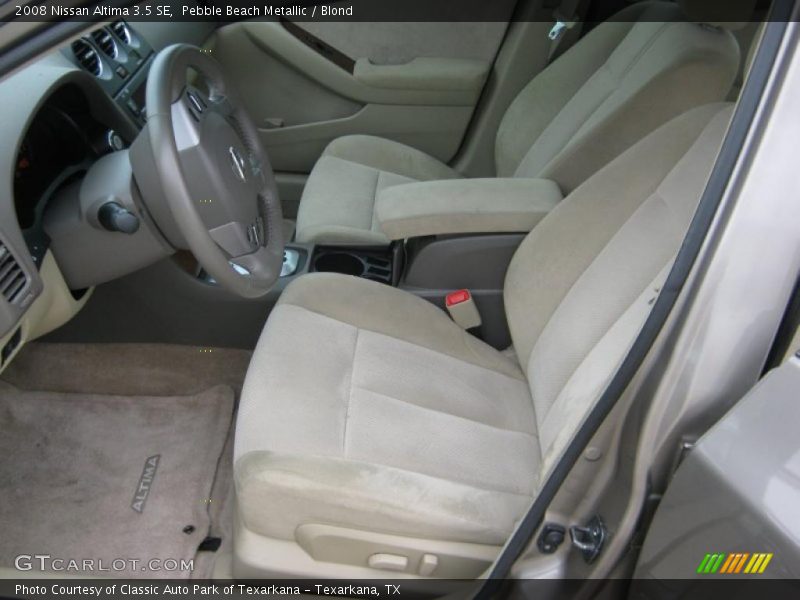 Pebble Beach Metallic / Blond 2008 Nissan Altima 3.5 SE