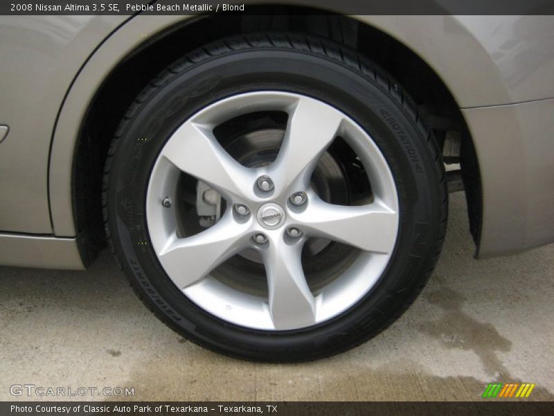 Pebble Beach Metallic / Blond 2008 Nissan Altima 3.5 SE