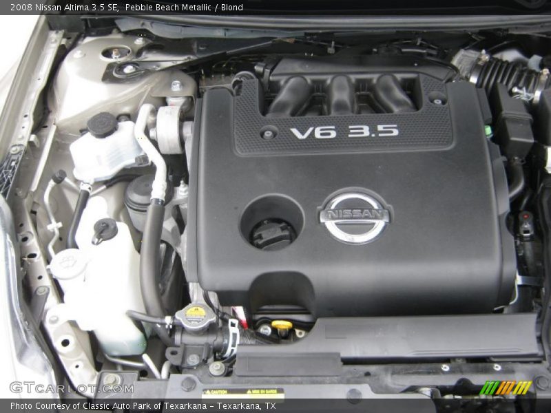 Pebble Beach Metallic / Blond 2008 Nissan Altima 3.5 SE