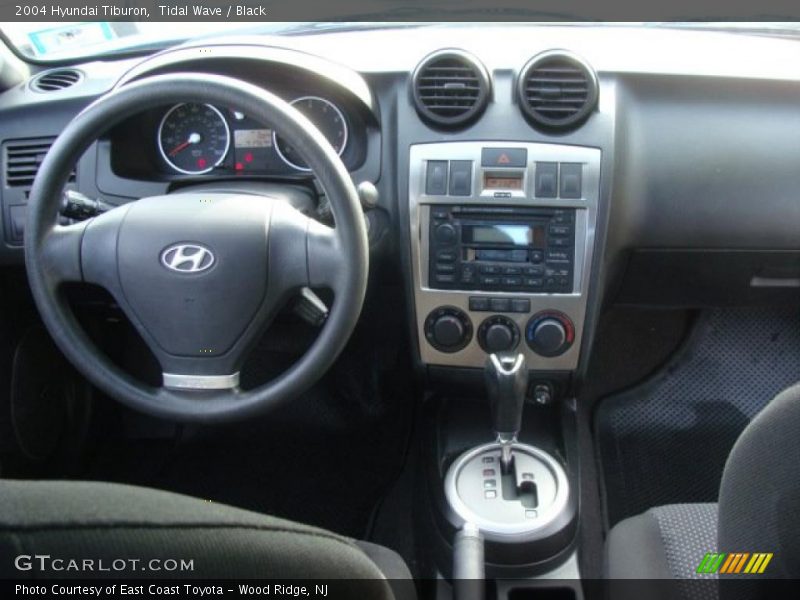 Dashboard of 2004 Tiburon 