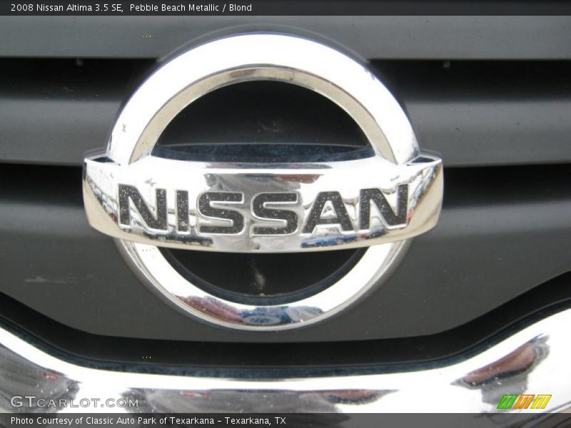 Pebble Beach Metallic / Blond 2008 Nissan Altima 3.5 SE