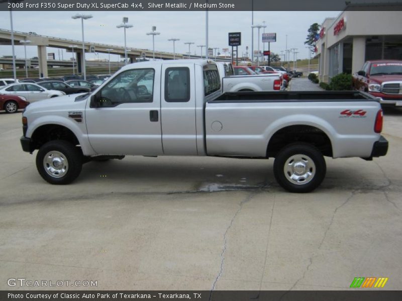 Silver Metallic / Medium Stone 2008 Ford F350 Super Duty XL SuperCab 4x4