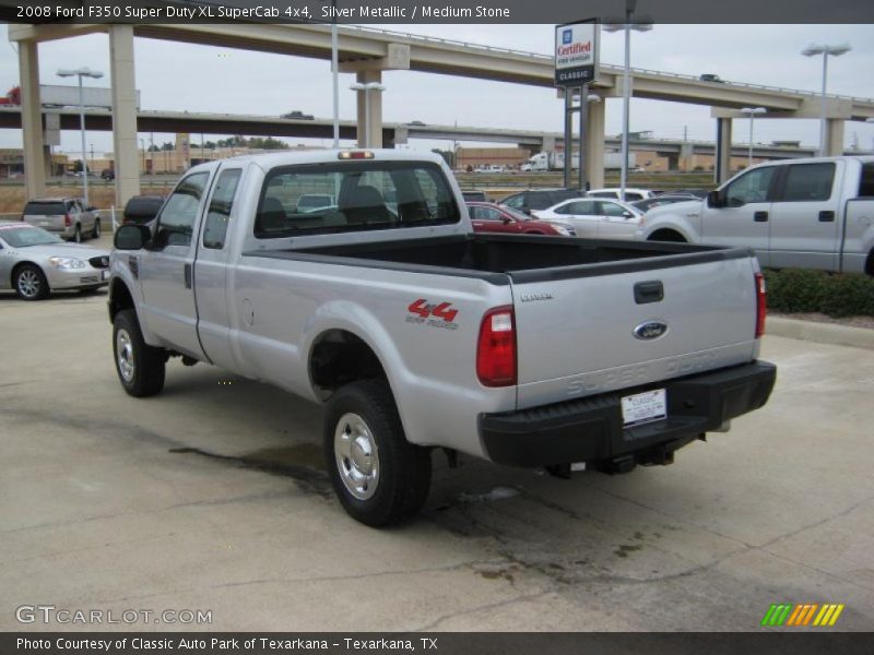 Silver Metallic / Medium Stone 2008 Ford F350 Super Duty XL SuperCab 4x4