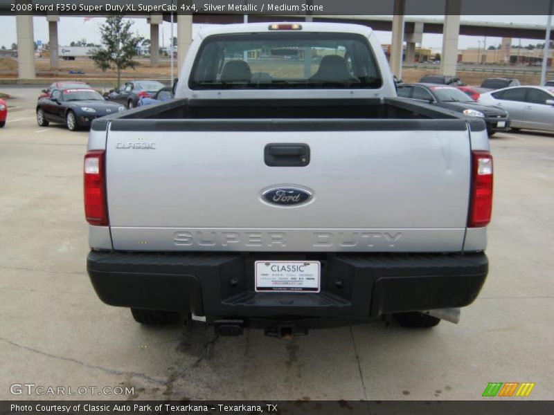  2008 F350 Super Duty XL SuperCab 4x4 Silver Metallic