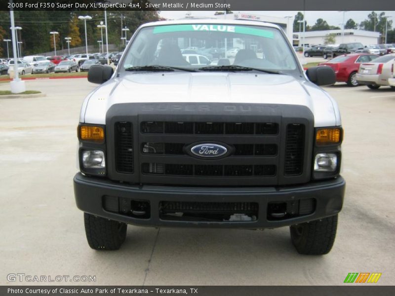 2008 F350 Super Duty XL SuperCab 4x4 Silver Metallic