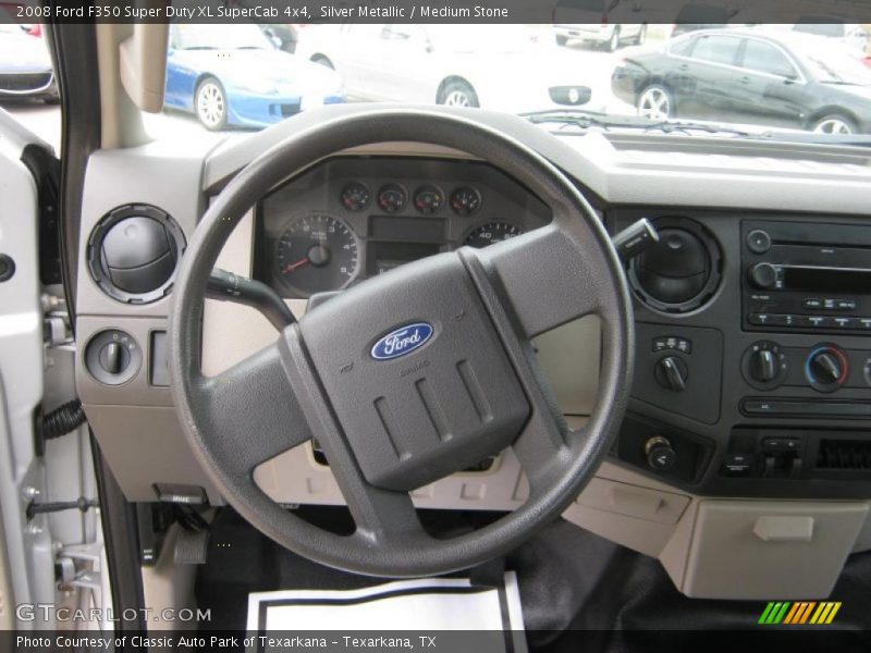  2008 F350 Super Duty XL SuperCab 4x4 Steering Wheel