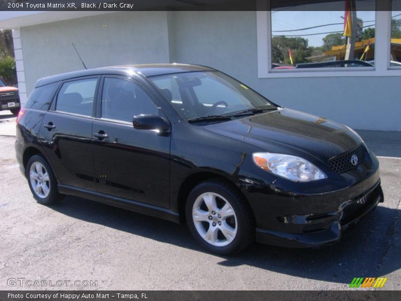Black / Dark Gray 2004 Toyota Matrix XR