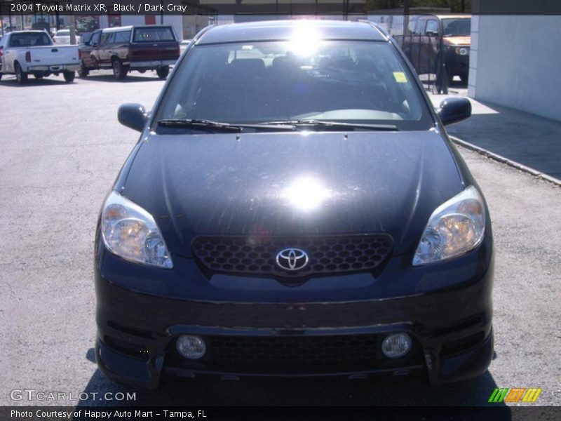 Black / Dark Gray 2004 Toyota Matrix XR