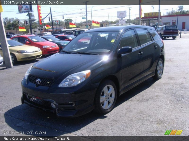 Black / Dark Gray 2004 Toyota Matrix XR
