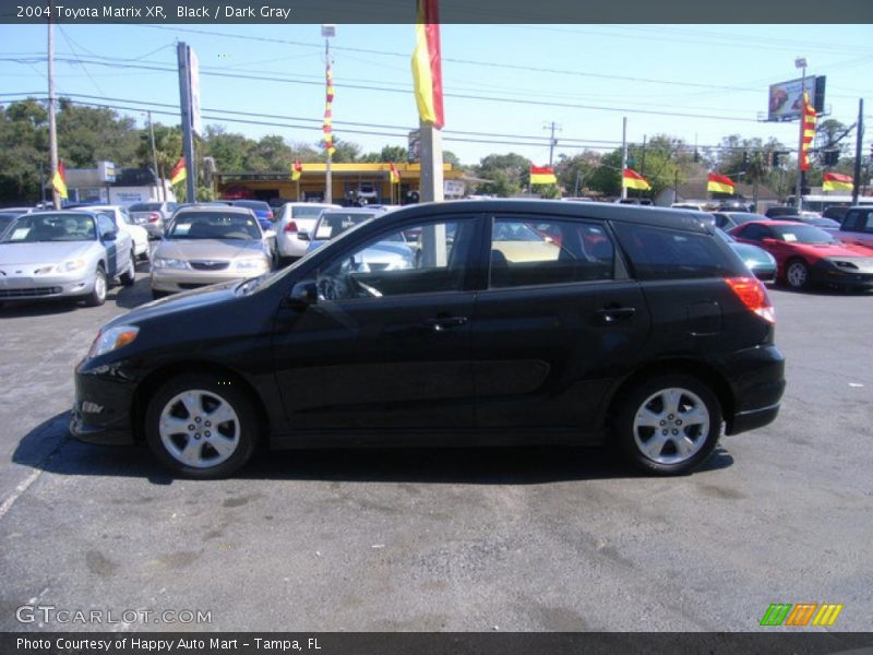 Black / Dark Gray 2004 Toyota Matrix XR