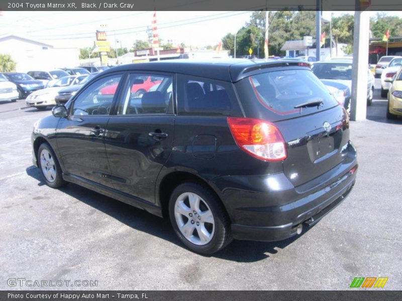 Black / Dark Gray 2004 Toyota Matrix XR