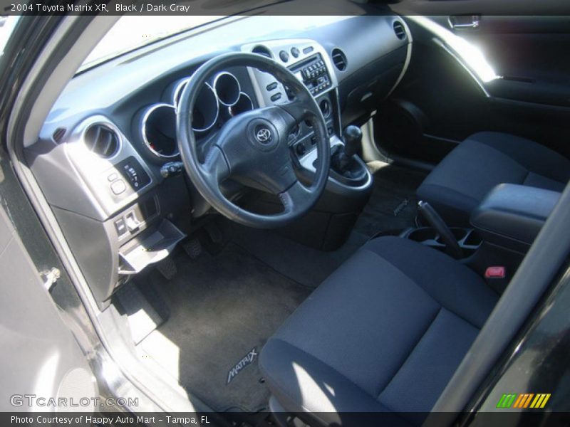 Black / Dark Gray 2004 Toyota Matrix XR