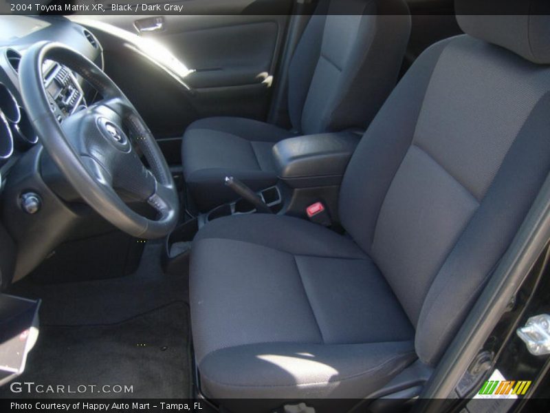Black / Dark Gray 2004 Toyota Matrix XR