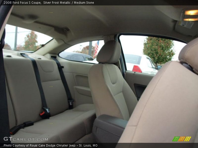 Silver Frost Metallic / Medium Stone 2008 Ford Focus S Coupe