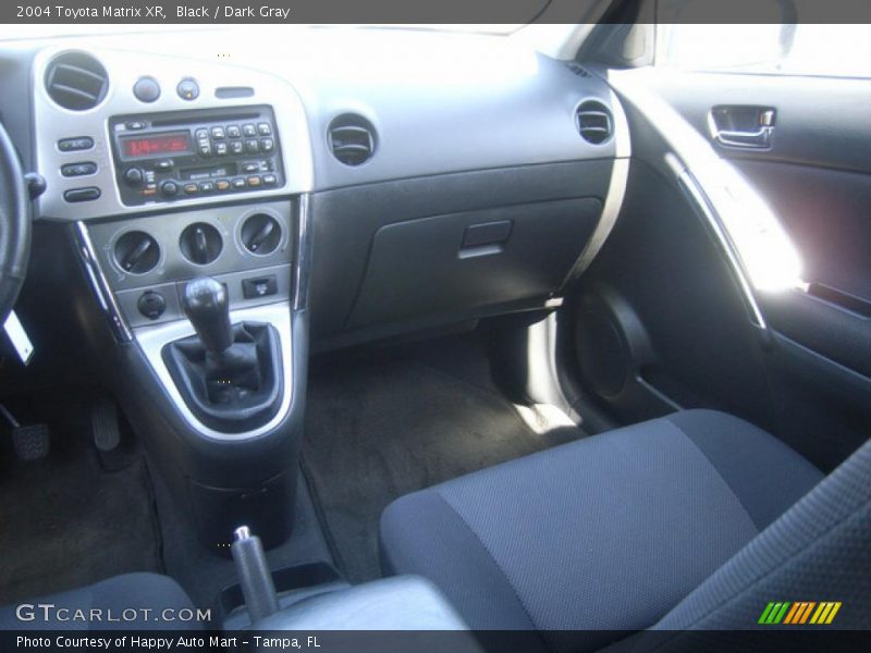 Black / Dark Gray 2004 Toyota Matrix XR