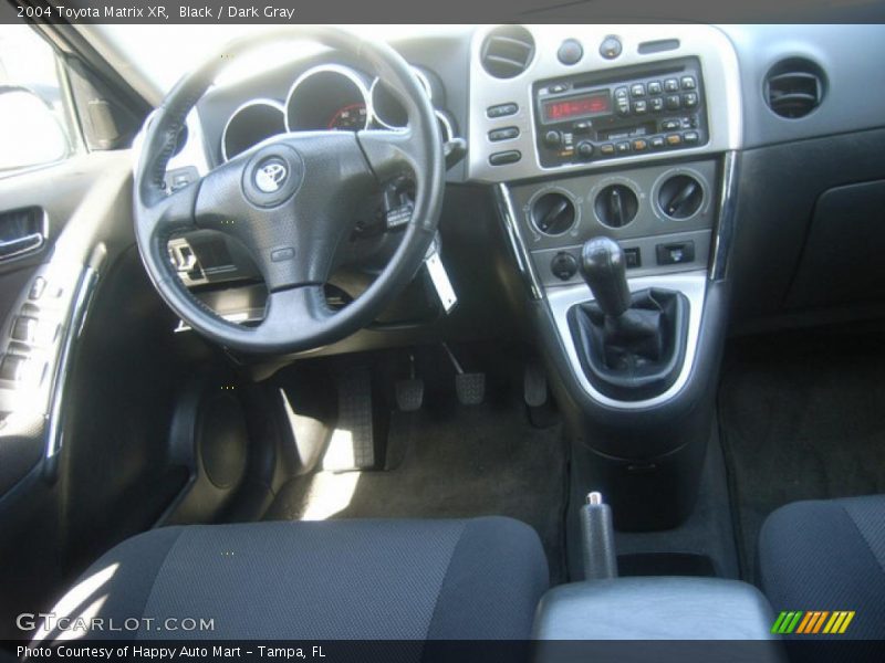 Black / Dark Gray 2004 Toyota Matrix XR