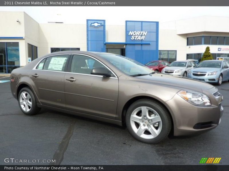 Mocha Steel Metallic / Cocoa/Cashmere 2011 Chevrolet Malibu LS