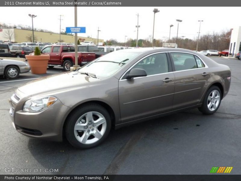 Mocha Steel Metallic / Cocoa/Cashmere 2011 Chevrolet Malibu LS