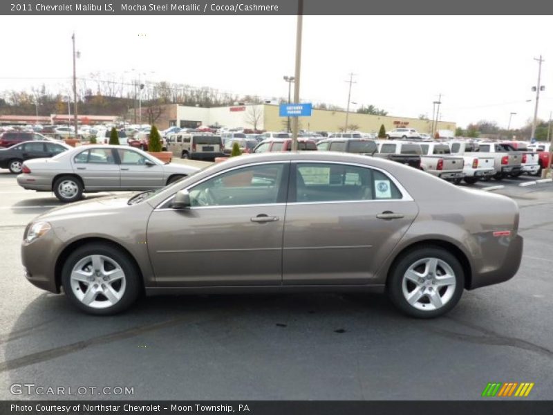 Mocha Steel Metallic / Cocoa/Cashmere 2011 Chevrolet Malibu LS