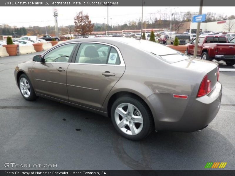 Mocha Steel Metallic / Cocoa/Cashmere 2011 Chevrolet Malibu LS