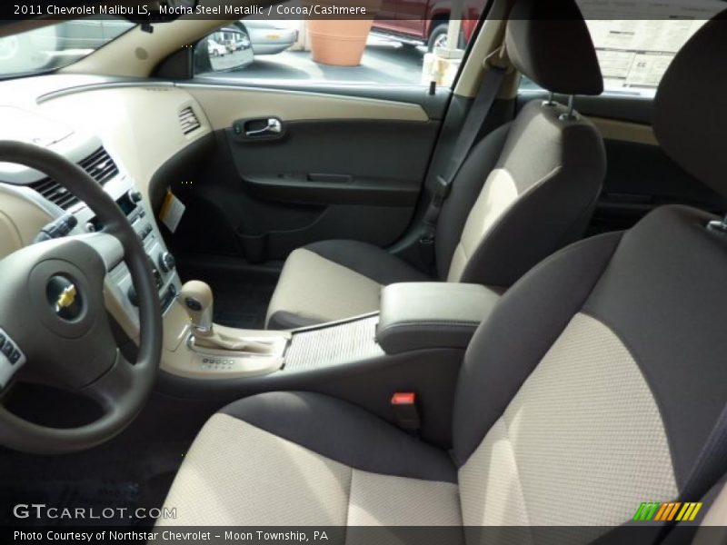 Mocha Steel Metallic / Cocoa/Cashmere 2011 Chevrolet Malibu LS