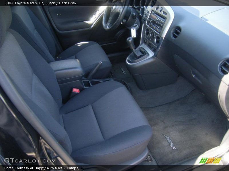 Black / Dark Gray 2004 Toyota Matrix XR