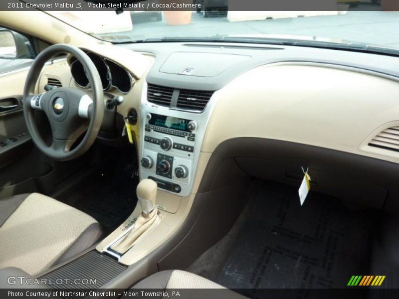Mocha Steel Metallic / Cocoa/Cashmere 2011 Chevrolet Malibu LS