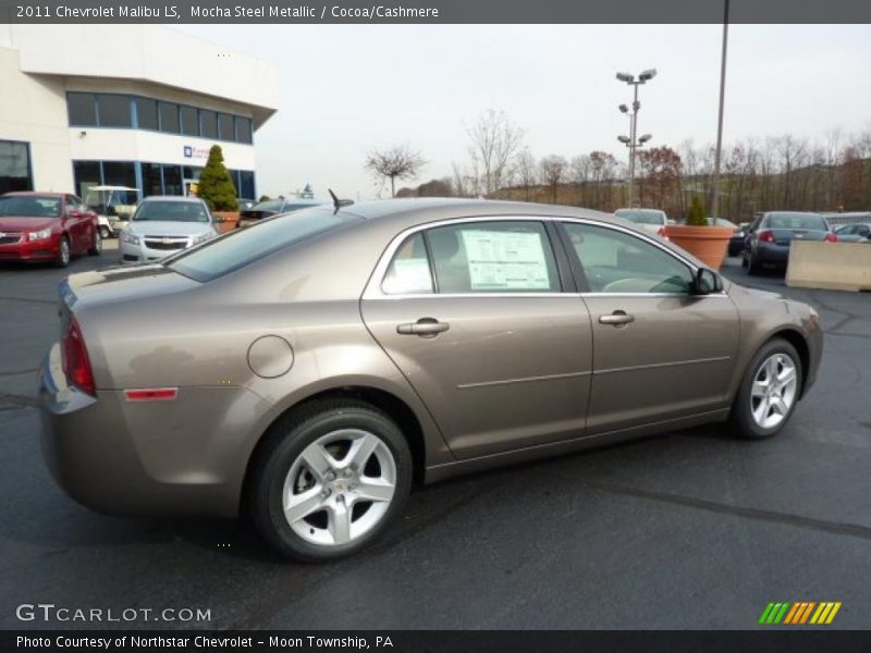 Mocha Steel Metallic / Cocoa/Cashmere 2011 Chevrolet Malibu LS