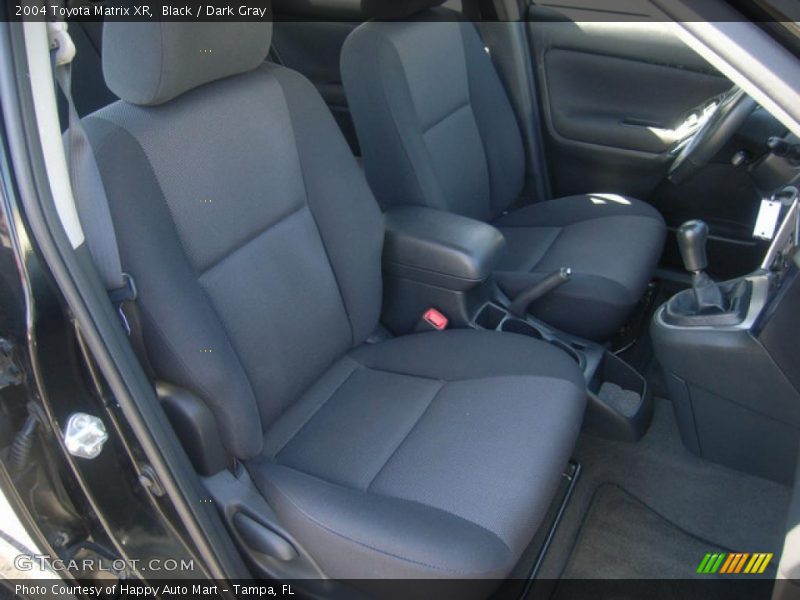 Black / Dark Gray 2004 Toyota Matrix XR