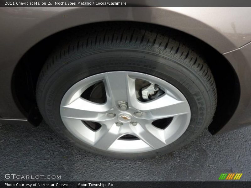 Mocha Steel Metallic / Cocoa/Cashmere 2011 Chevrolet Malibu LS