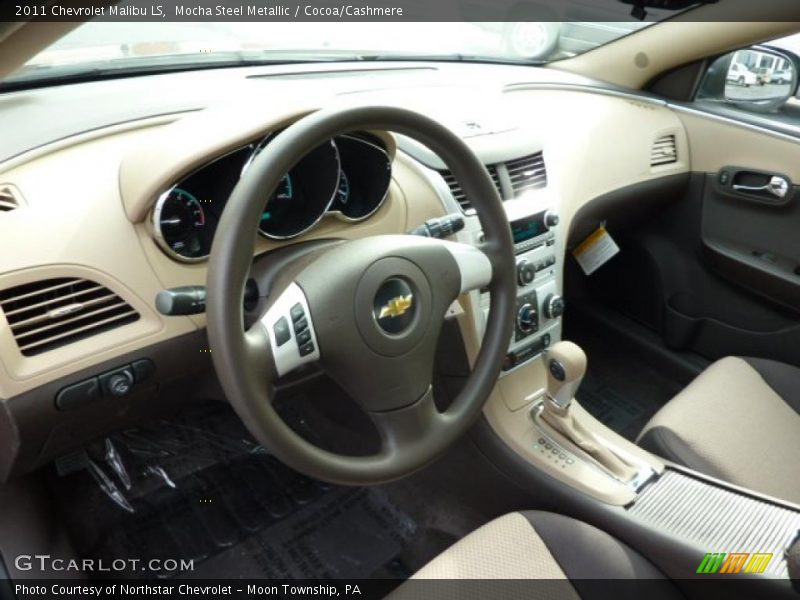 Mocha Steel Metallic / Cocoa/Cashmere 2011 Chevrolet Malibu LS