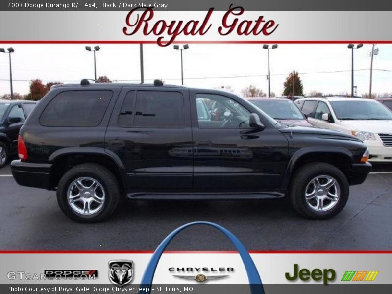 Black / Dark Slate Gray 2003 Dodge Durango R/T 4x4