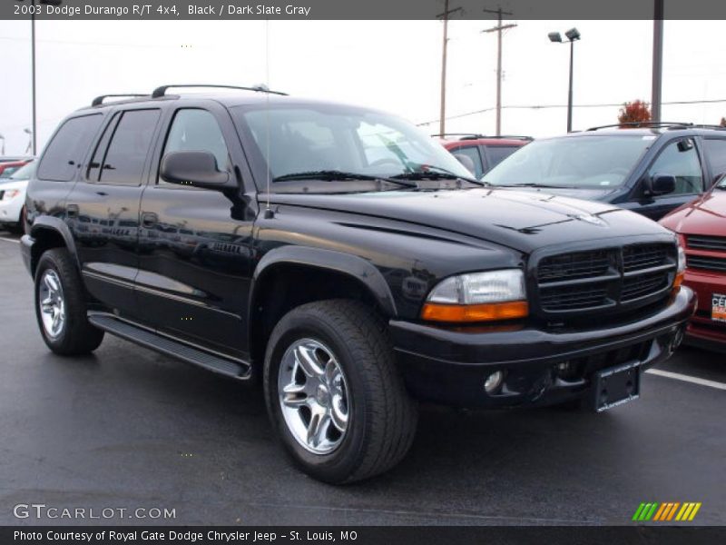 Black / Dark Slate Gray 2003 Dodge Durango R/T 4x4