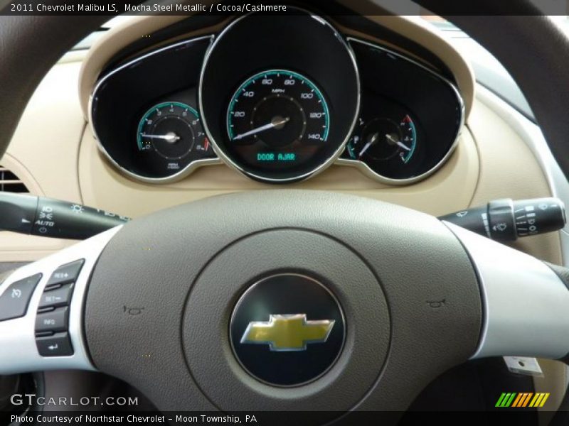 Mocha Steel Metallic / Cocoa/Cashmere 2011 Chevrolet Malibu LS