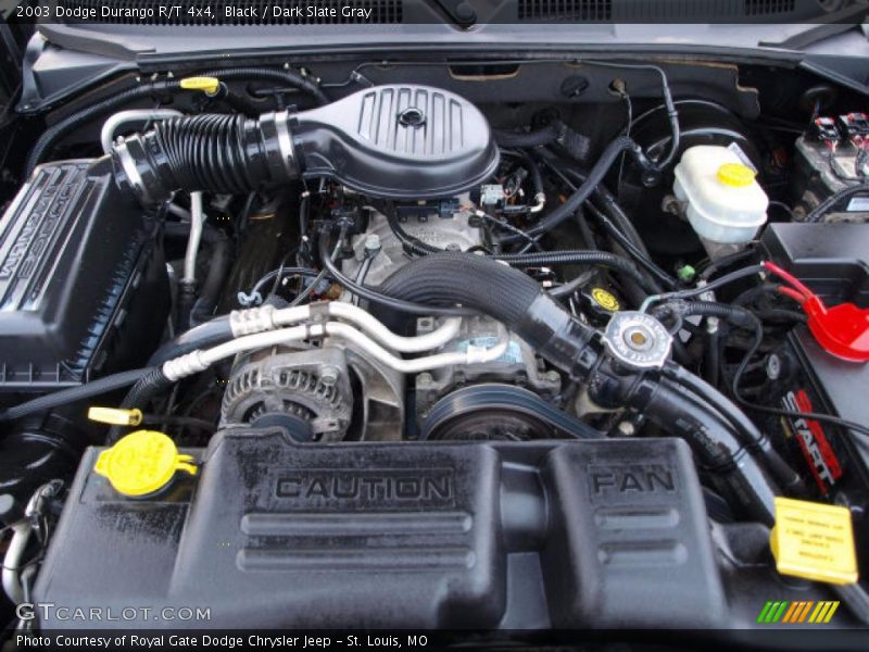  2003 Durango R/T 4x4 Engine - 5.9 Liter OHV 16-Valve V8