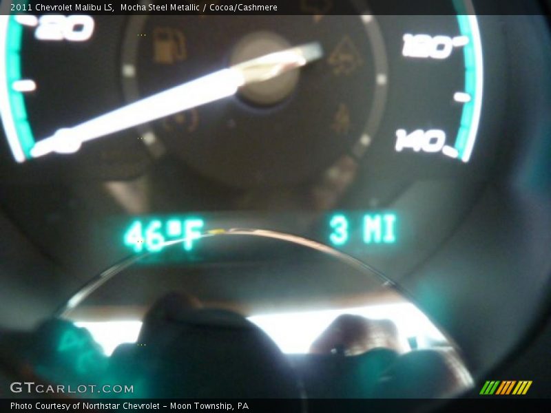 Mocha Steel Metallic / Cocoa/Cashmere 2011 Chevrolet Malibu LS