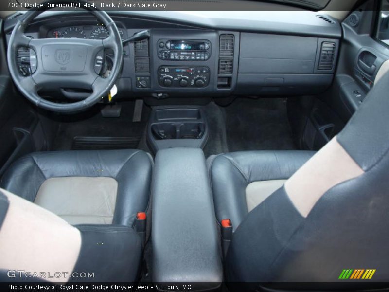 Black / Dark Slate Gray 2003 Dodge Durango R/T 4x4