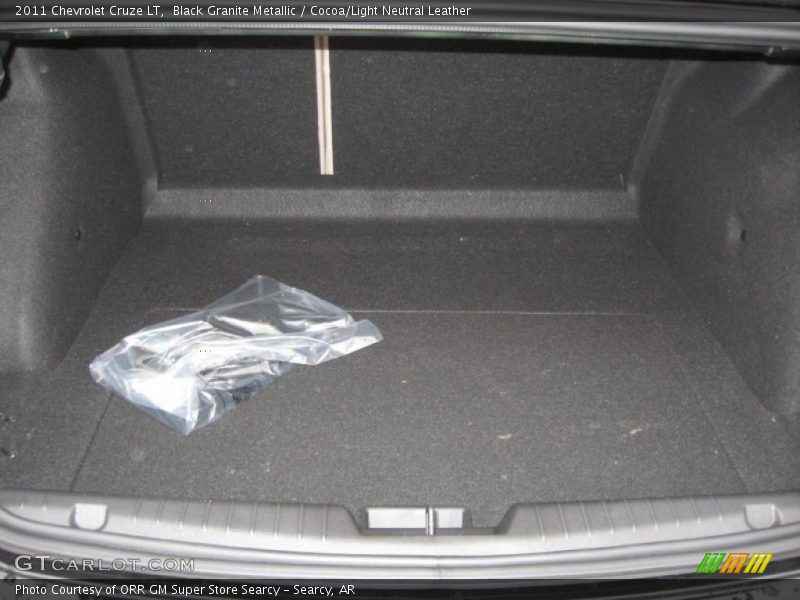  2011 Cruze LT Trunk