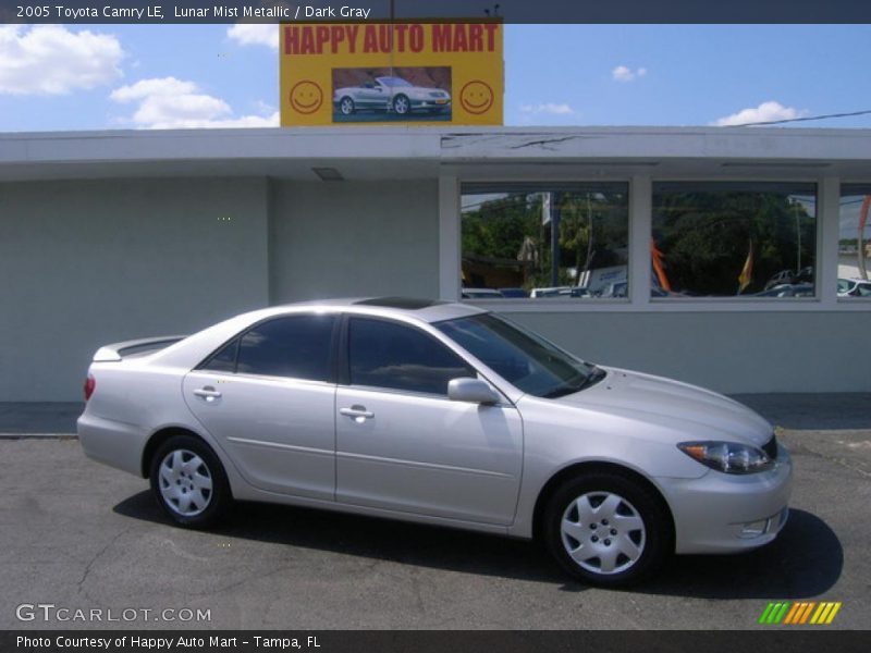 Lunar Mist Metallic / Dark Gray 2005 Toyota Camry LE