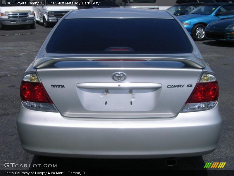 Lunar Mist Metallic / Dark Gray 2005 Toyota Camry LE