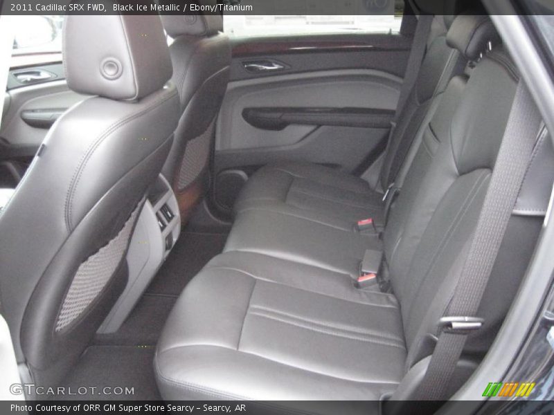 Black Ice Metallic / Ebony/Titanium 2011 Cadillac SRX FWD