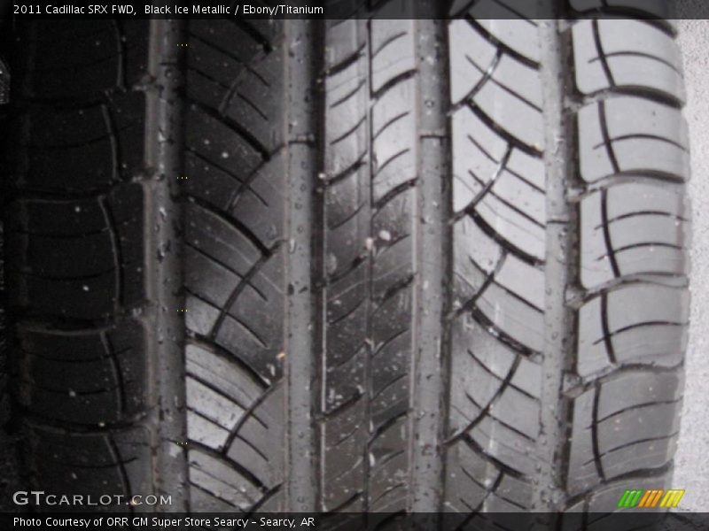 Black Ice Metallic / Ebony/Titanium 2011 Cadillac SRX FWD