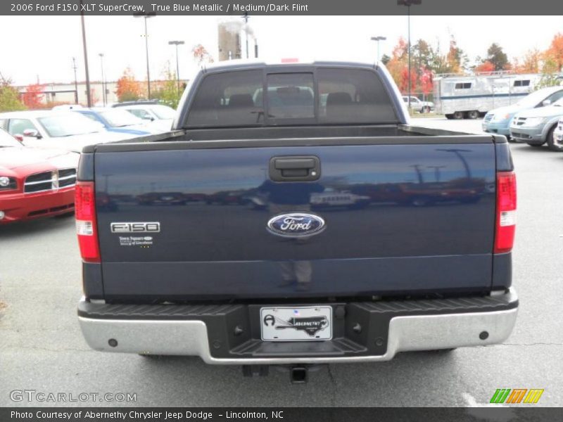 True Blue Metallic / Medium/Dark Flint 2006 Ford F150 XLT SuperCrew